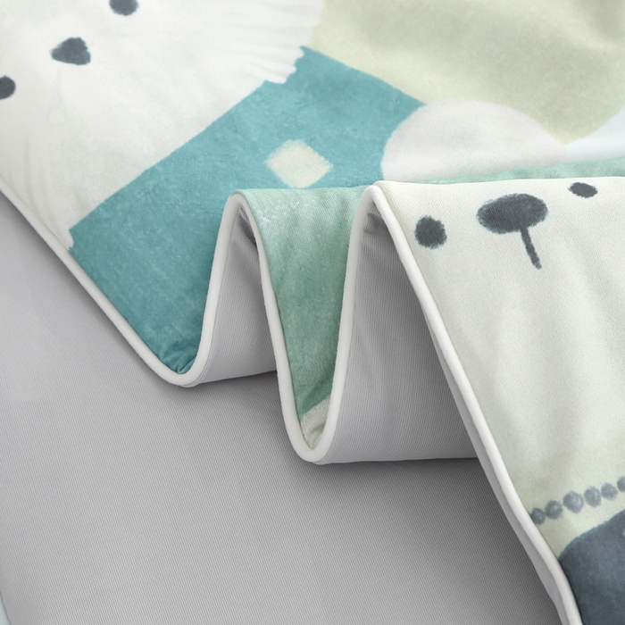 91家纺网 家纺一手货源 找家纺 天之悦家纺 2026新款夏被大版数码云母冰丝夏凉被空调被 大头贴