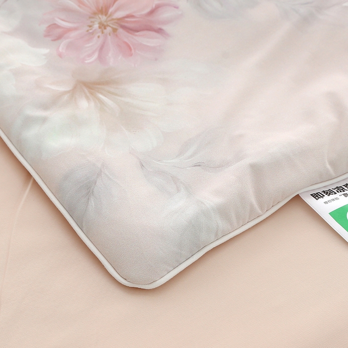 91家纺网 家纺一手货源 找家纺 天之悦家纺 2026新款夏被大版数码云母冰丝夏凉被空调被 尔雅玉