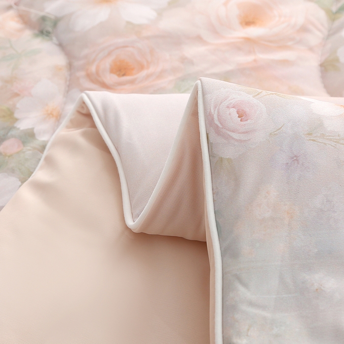 91家纺网 家纺一手货源 找家纺 天之悦家纺 2026新款夏被大版数码云母冰丝夏凉被空调被 梦漾心碎