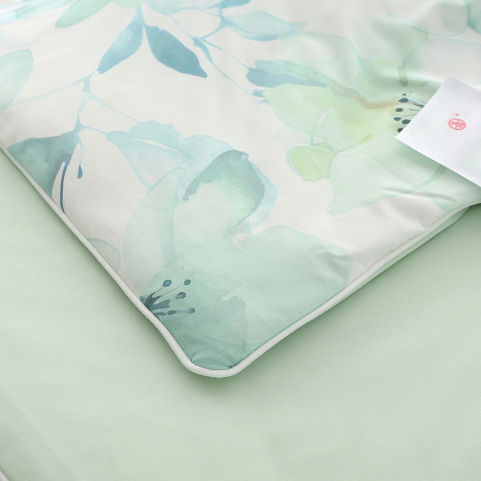 91家纺网 家纺一手货源 找家纺 天之悦家纺 2026新款夏被大版数码云母冰丝夏凉被空调被 轻柔蔓语兰