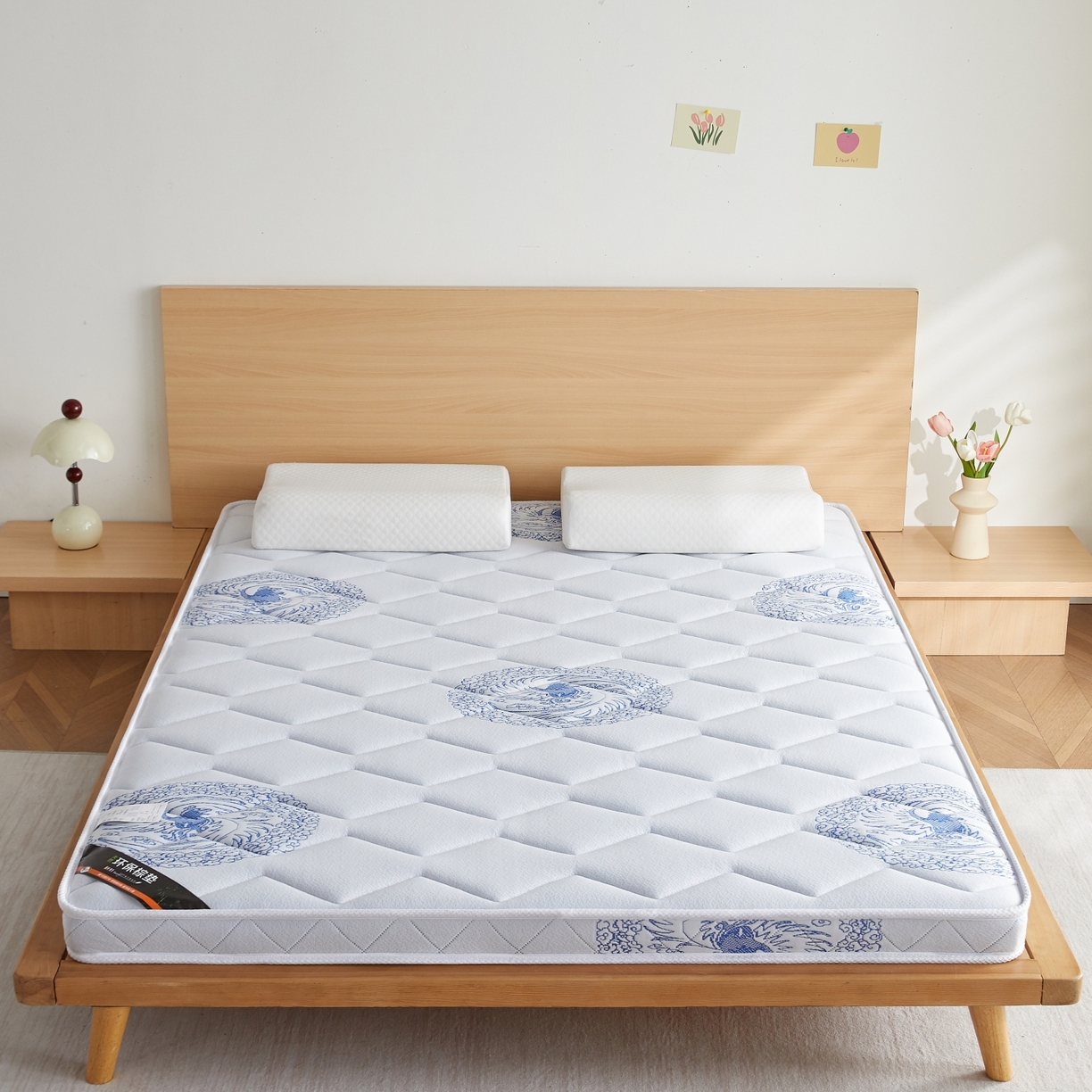 91家纺网 家纺一手货源 找家纺 时奥家纺 2026新款3E椰棕床垫-KC-3系列 7cm棕(8cm)