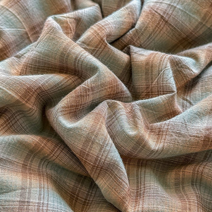 91家纺网 家纺一手货源 找家纺 梦依依 2026新款全棉色织水洗棉大豆被四件套系列 云岫绿咖