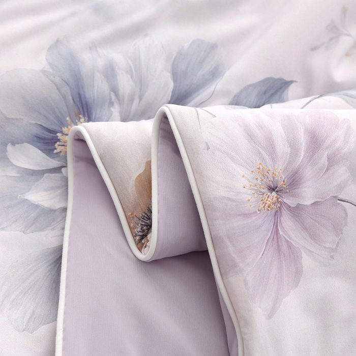 91家纺网 家纺一手货源 找家纺 天之悦家纺 2026新款夏被大版数码云母冰丝夏凉被空调被 雅莎