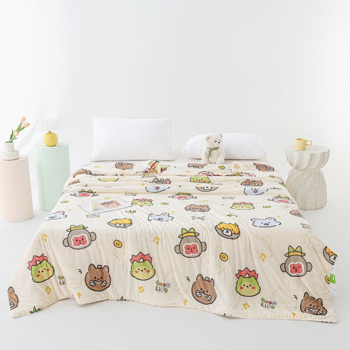 91家纺网 家纺一手货源 找家纺 天之悦家纺 2026新款网销直播热款印花冰皮小凉被夏被夏凉被空调被 瑞迪