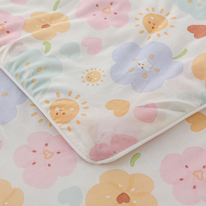 91家纺网 家纺一手货源 找家纺 天之悦家纺 2026新款网销直播热款印花冰皮小凉被夏被夏凉被空调被 芯语