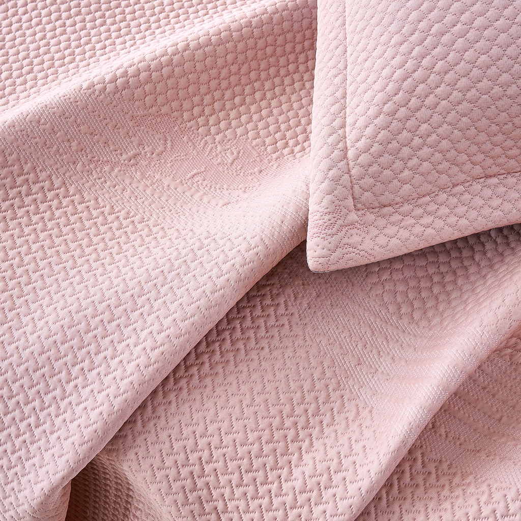 91家纺网 家纺一手货源 找家纺 （总）青雅席业 2026新款A类凉感豆豆席凉席席子-床裙款