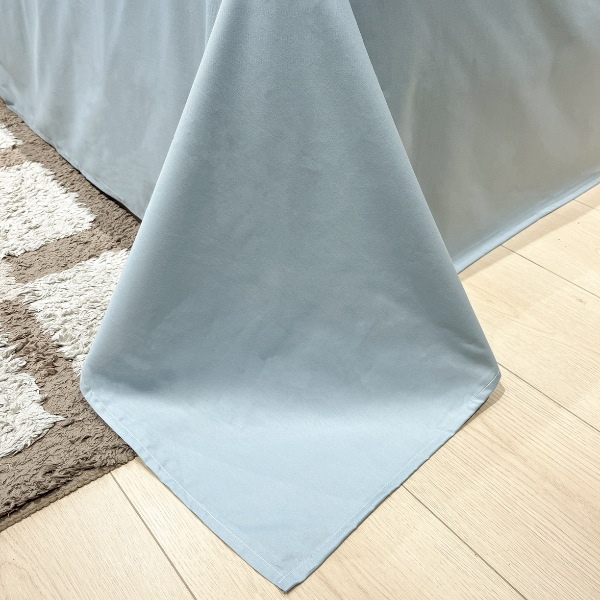 91家纺网 家纺一手货源 找家纺 一加一 2026春夏新款全棉立体华夫格数码印花大豆夏被四件套 花绮梦