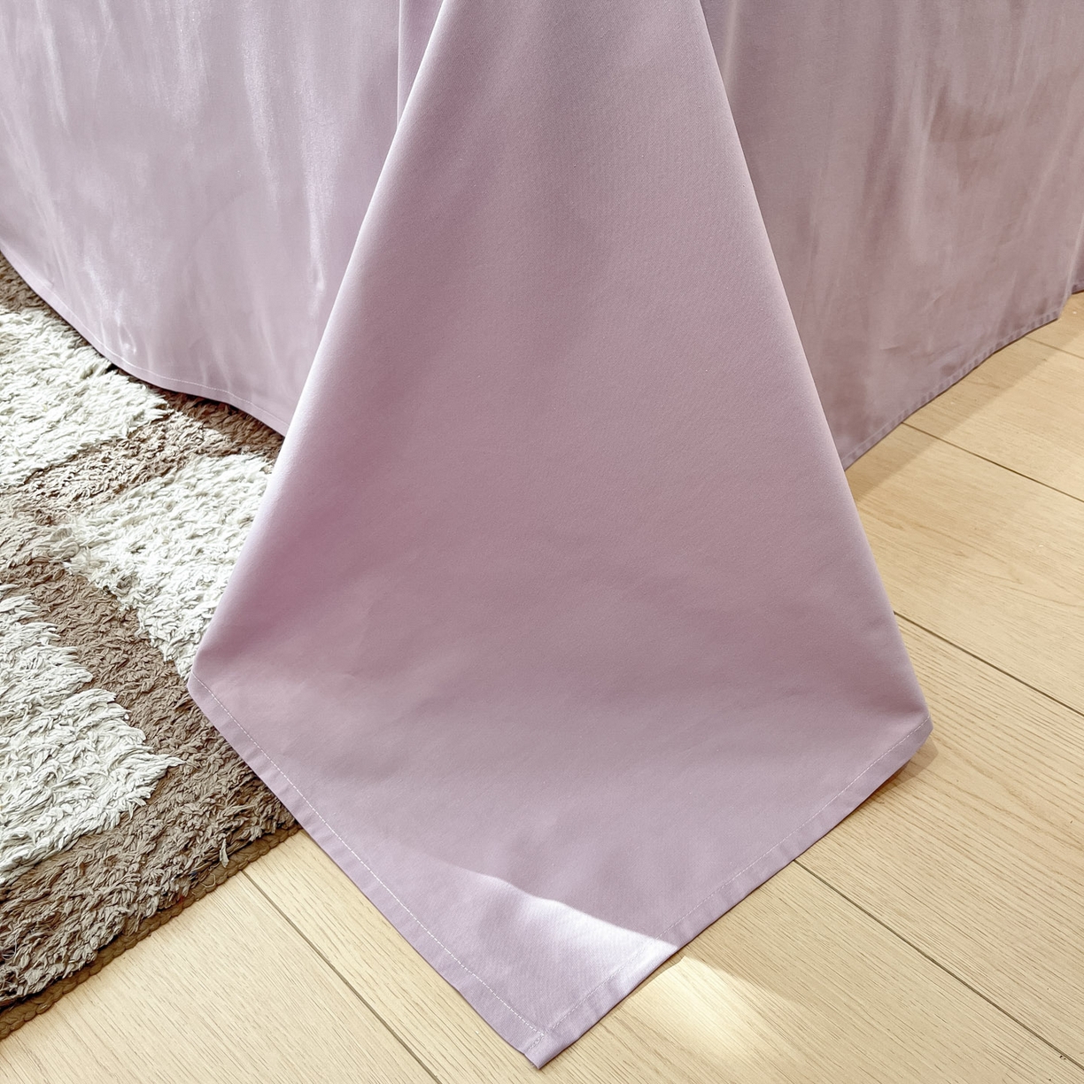 91家纺网 家纺一手货源 找家纺 一加一 2026春夏新款全棉立体华夫格数码印花大豆夏被四件套 伊柠