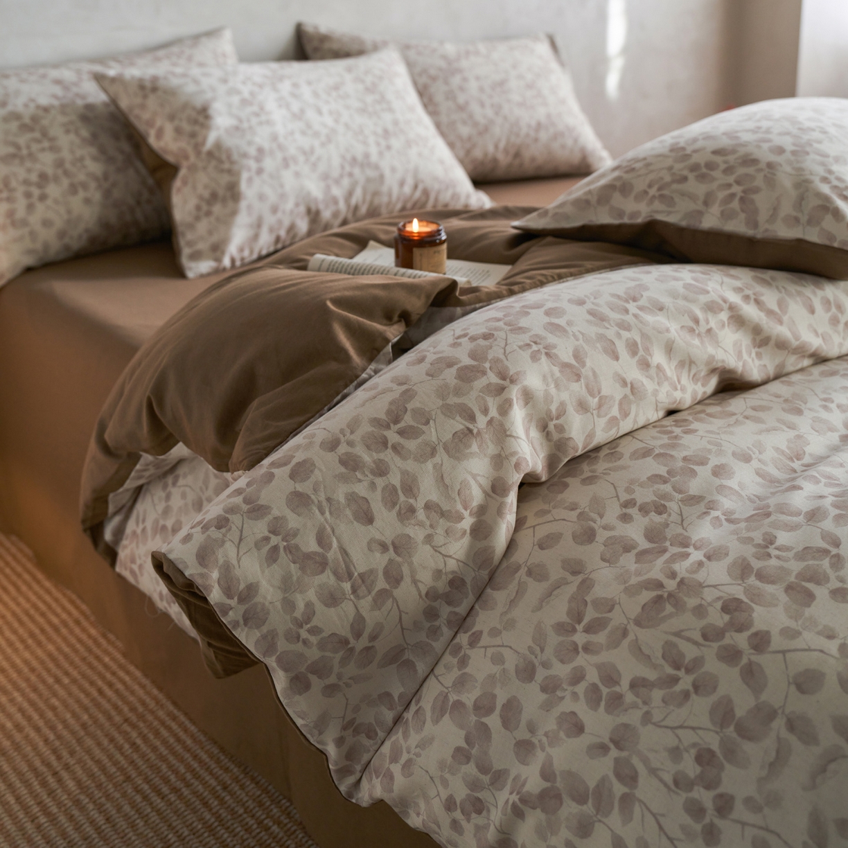 如一 2026新款A类复古全棉棉麻印花四件套-第二批 觅影