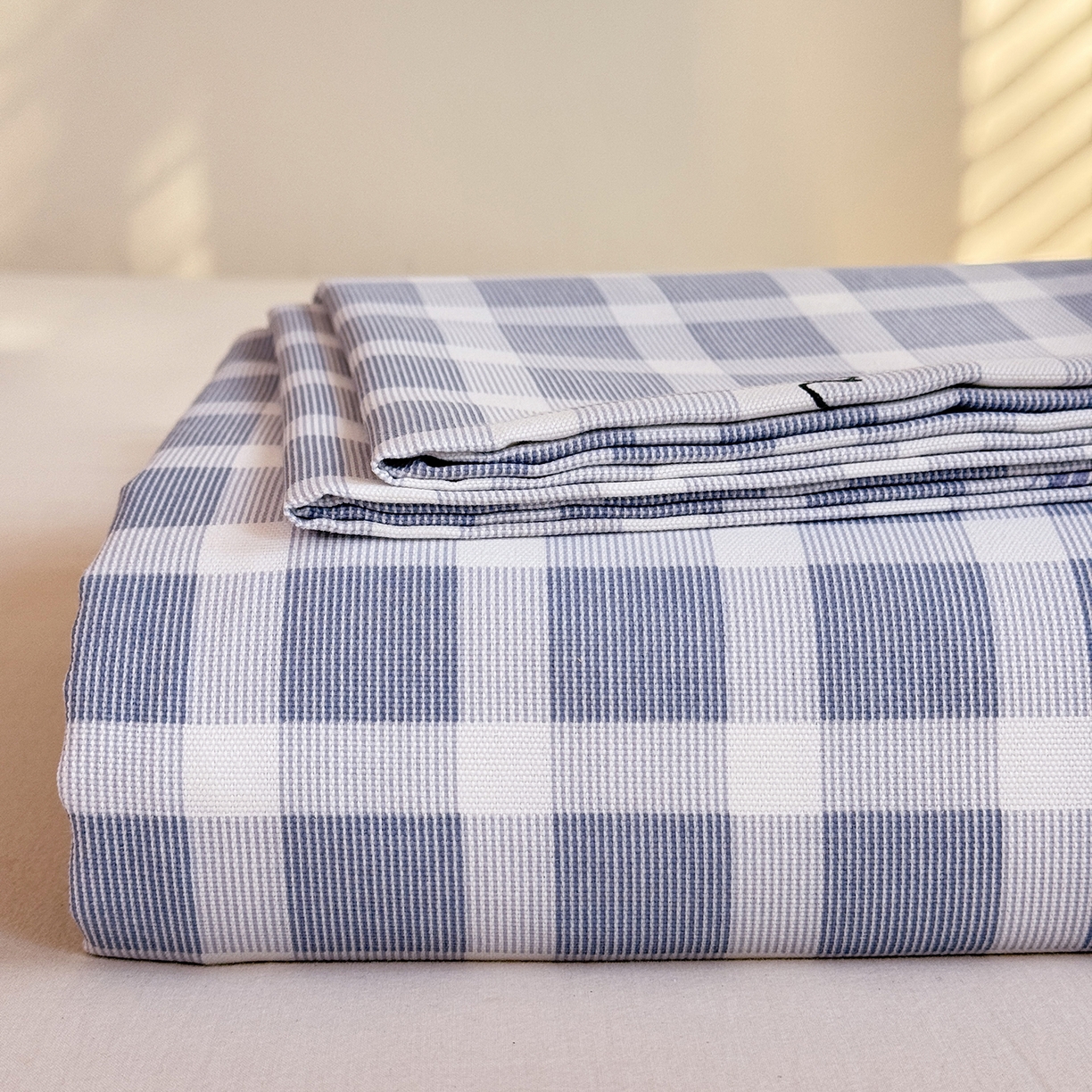 91家纺网 家纺一手货源 找家纺 （总）木易家居 2026新款原棉老粗布床单凉席三件套