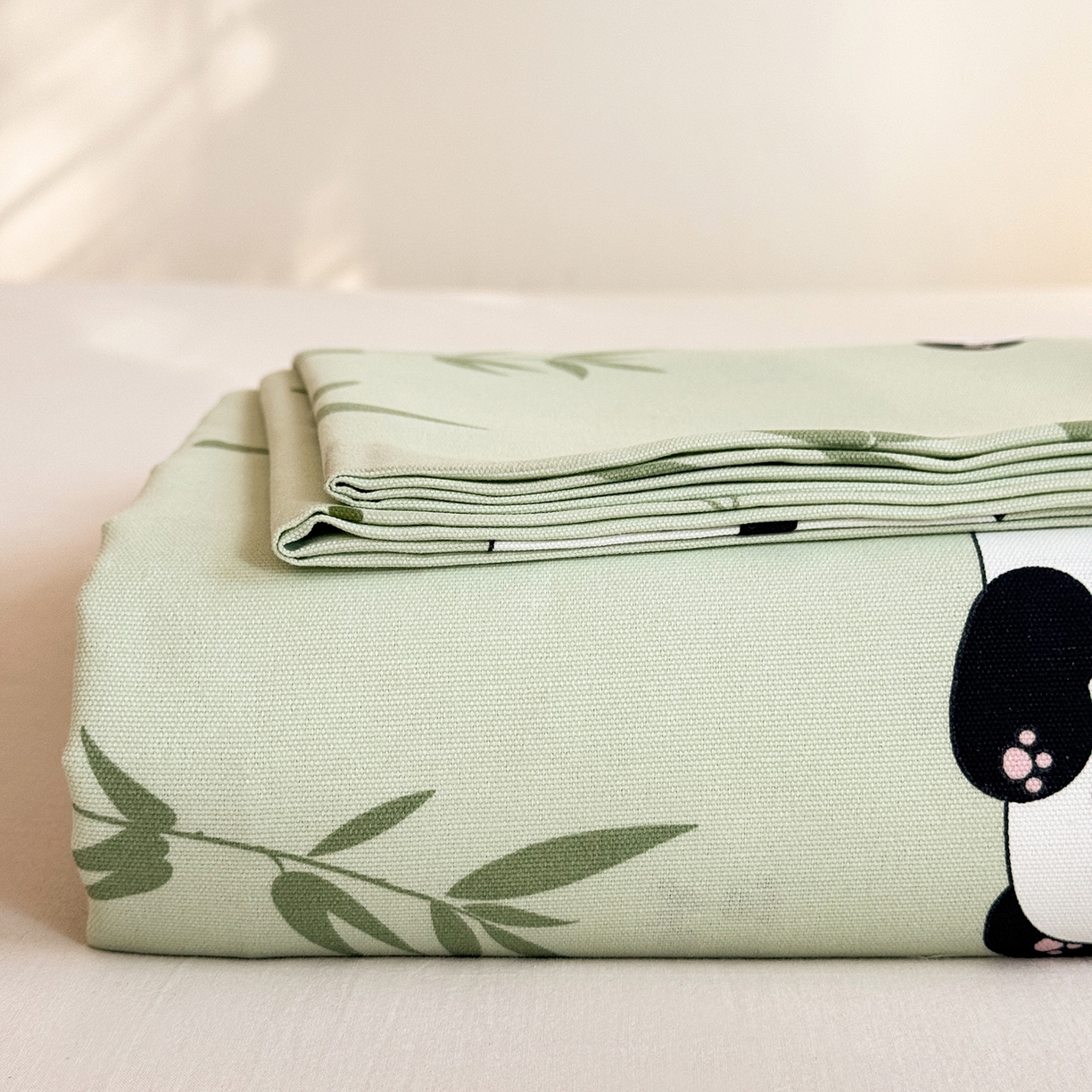 91家纺网 家纺一手货源 找家纺 （总）木易家居 2026新款原棉老粗布床单凉席三件套