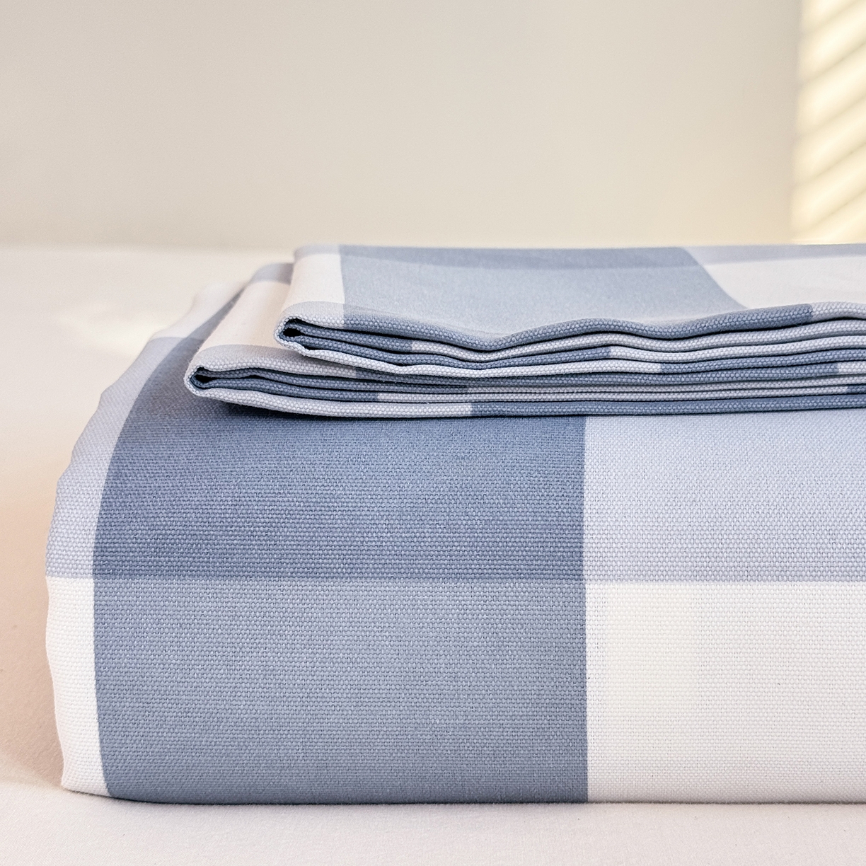 91家纺网 家纺一手货源 找家纺 （总）木易家居 2026新款原棉老粗布床单凉席三件套