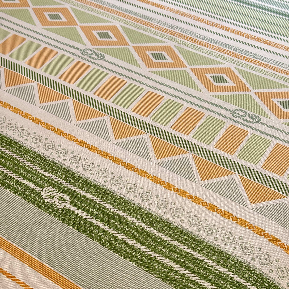 91家纺网 家纺一手货源 找家纺 木易家居 2026新款原棉老粗布床单凉席三件套 佩里斯