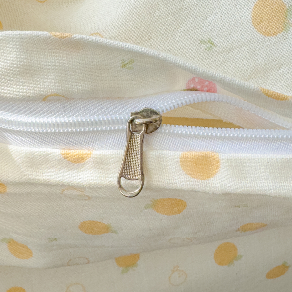 91家纺网 家纺一手货源 找家纺 感遇家纺 2026春夏新款双层纱全棉纯棉系列四件套-第一批 橙子小熊