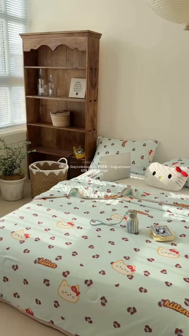 91家纺网 家纺一手货源 找家纺 （总）桃子家居 2026新款A类卡通小清新印花高品质牛奶丝软糯针织棉包边夏被系列