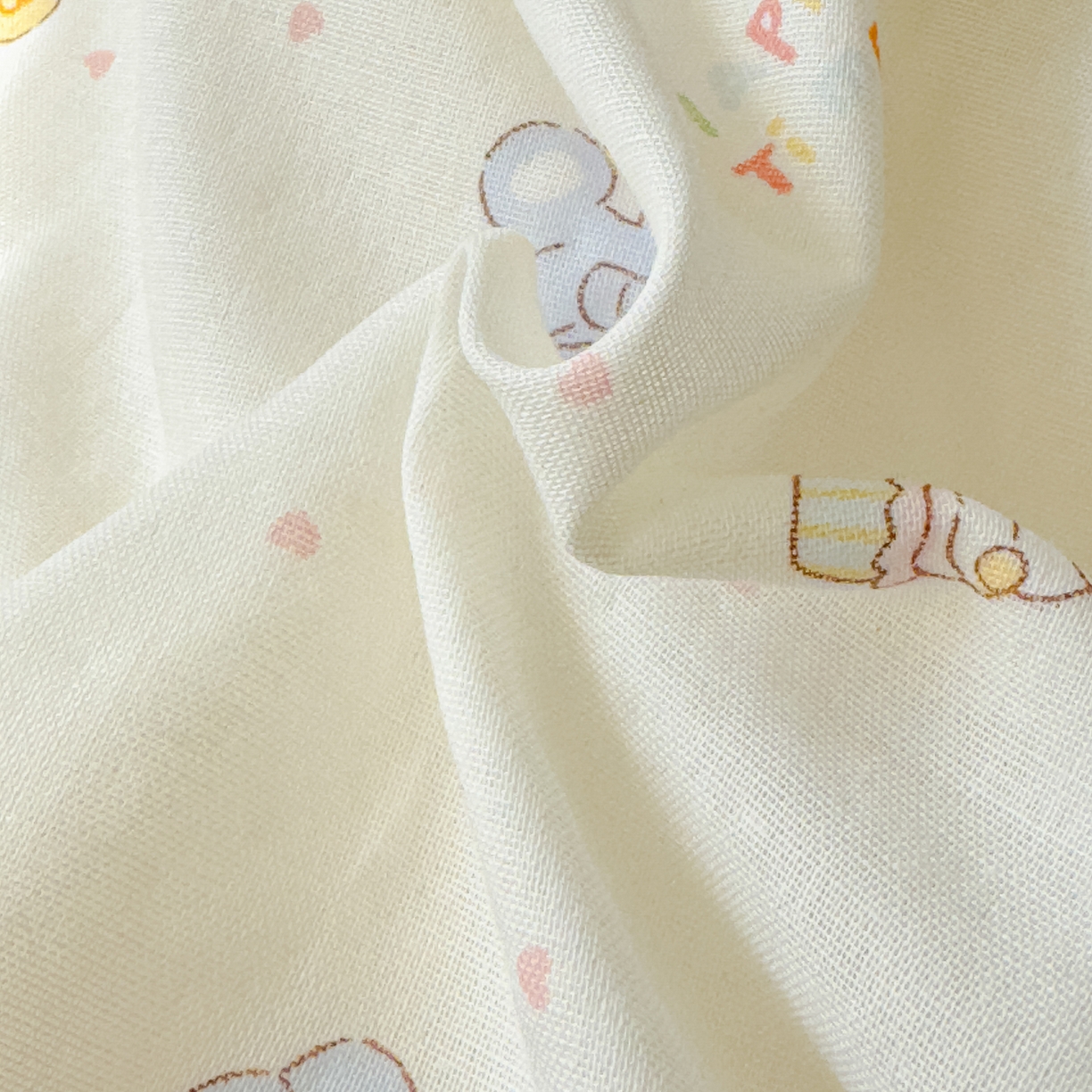 91家纺网 家纺一手货源 找家纺 感遇家纺 2026春夏新款双层纱全棉纯棉系列四件套-第一批 小鸭象