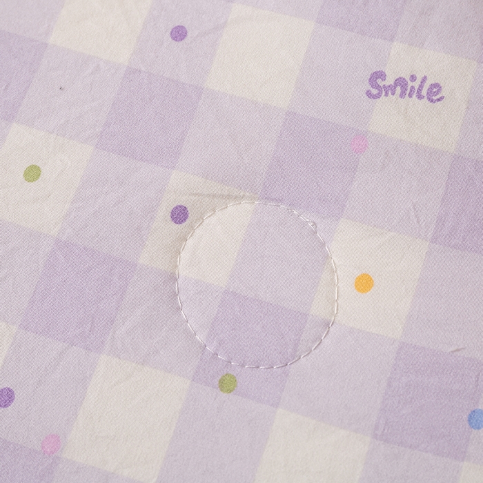 91家纺网 家纺一手货源 找家纺 爱屋及屋 2026新款水洗棉印花夏被夏凉被被子被芯 格子小兔