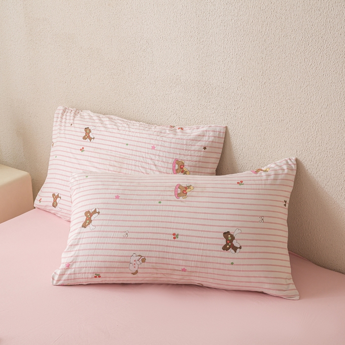 91家纺网 家纺一手货源 找家纺 爱屋及屋 2026新款水洗棉印花夏被夏凉被被子被芯 快乐小马