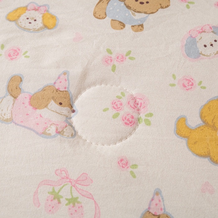 91家纺网 家纺一手货源 找家纺 爱屋及屋 2026新款水洗棉印花夏被夏凉被被子被芯 萌宠乐园