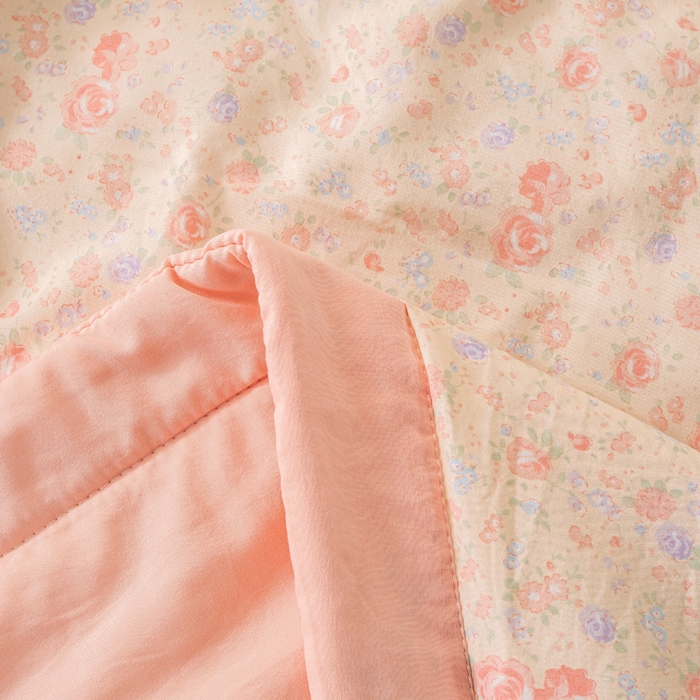 91家纺网 家纺一手货源 找家纺 爱屋及屋 2026新款水洗棉印花夏被夏凉被被子被芯 悦夏