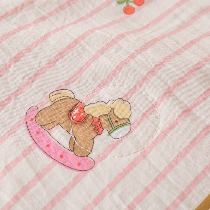 91家纺网 家纺一手货源 找家纺 爱屋及屋 2026新款水洗棉印花夏被夏凉被被子被芯 快乐小马