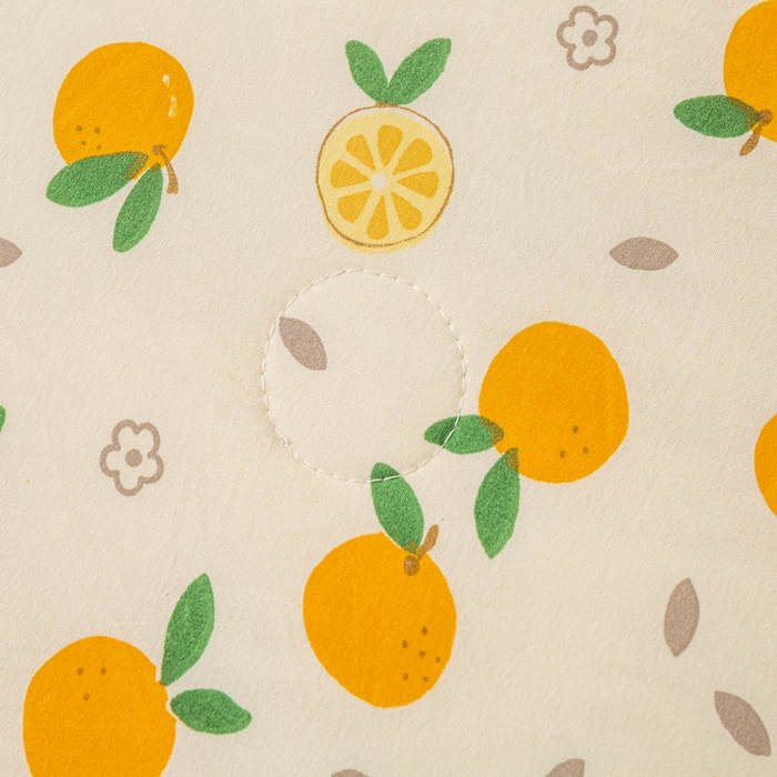 91家纺网 家纺一手货源 找家纺 爱屋及屋 2026新款水洗棉印花夏被夏凉被被子被芯 心想事橙