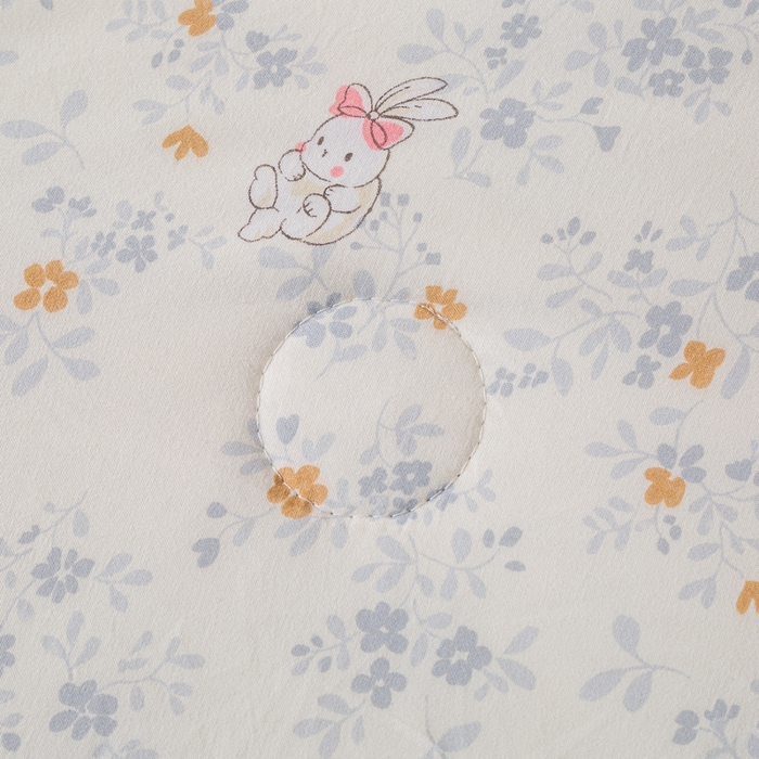 91家纺网 家纺一手货源 找家纺 爱屋及屋 2026新款水洗棉印花夏被夏凉被被子被芯 萌兔花园