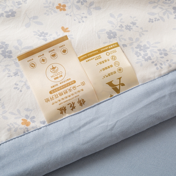 91家纺网 家纺一手货源 找家纺 爱屋及屋 2026新款水洗棉印花夏被夏凉被被子被芯 萌兔花园