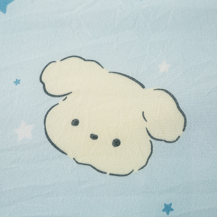 91家纺网 家纺一手货源 找家纺 爱屋及屋 2026新款水洗棉印花夏被夏凉被被子被芯 星月小狗