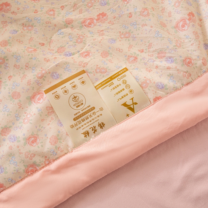 91家纺网 家纺一手货源 找家纺 爱屋及屋 2026新款水洗棉印花夏被夏凉被被子被芯 悦夏