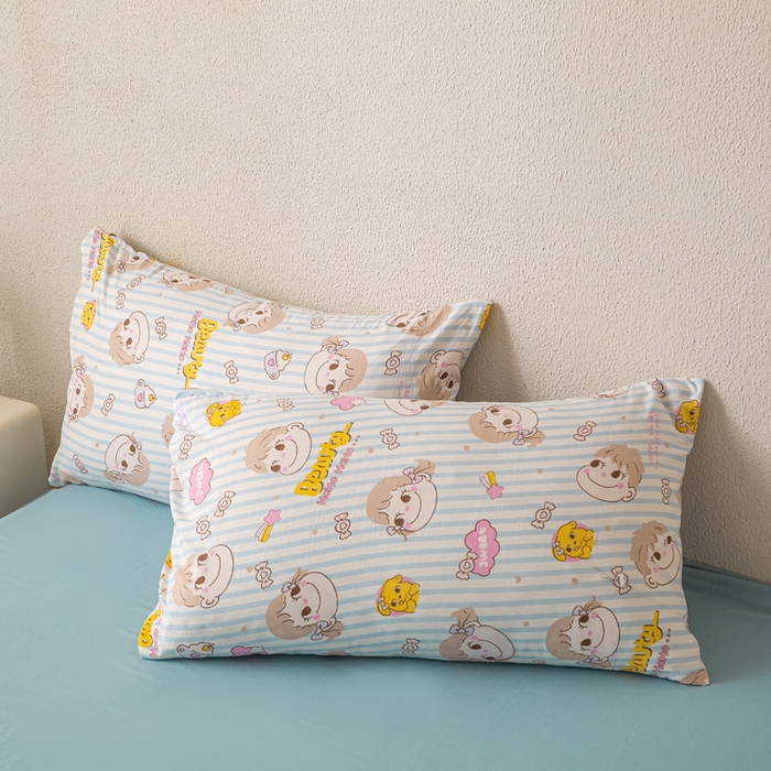 91家纺网 家纺一手货源 找家纺 爱屋及屋 2026新款水洗棉印花夏被夏凉被被子被芯 唐小佳