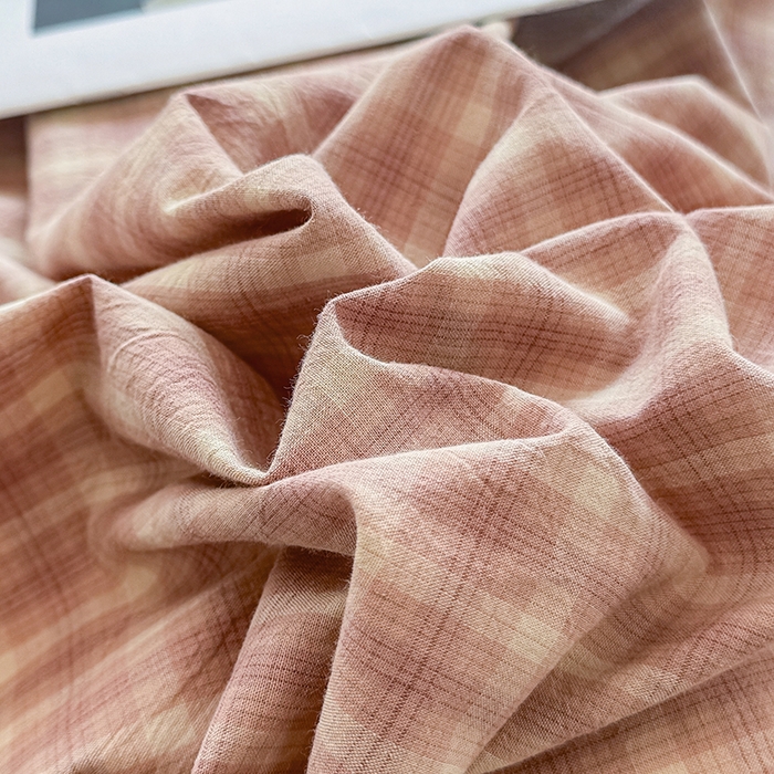 91家纺网 家纺一手货源 找家纺 梦依依 2026新款全棉色织水洗棉拉链款单品被套 浣花粉