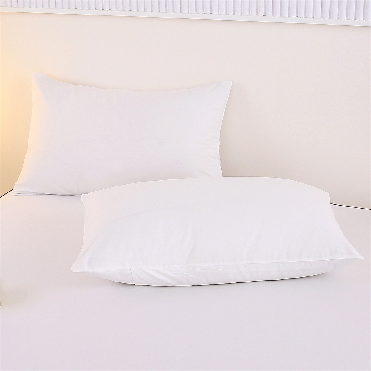 91家纺网 家纺一手货源 找家纺 （总）乐逸家纺 2026新款斜纹全棉100%高支高密40支精美刺绣款单层床笠三件套一见倾心系列