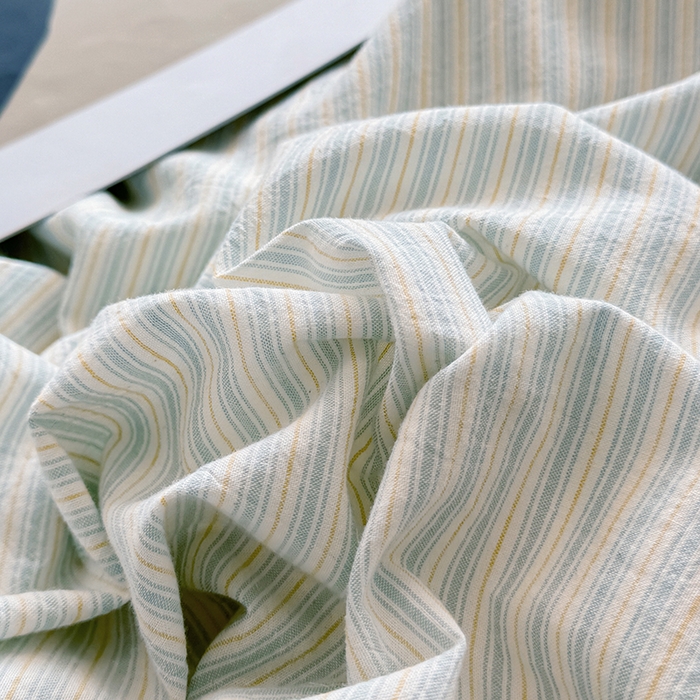 91家纺网 家纺一手货源 找家纺 梦依依 2026新款全棉色织水洗棉拉链款单品被套 玛丽兰