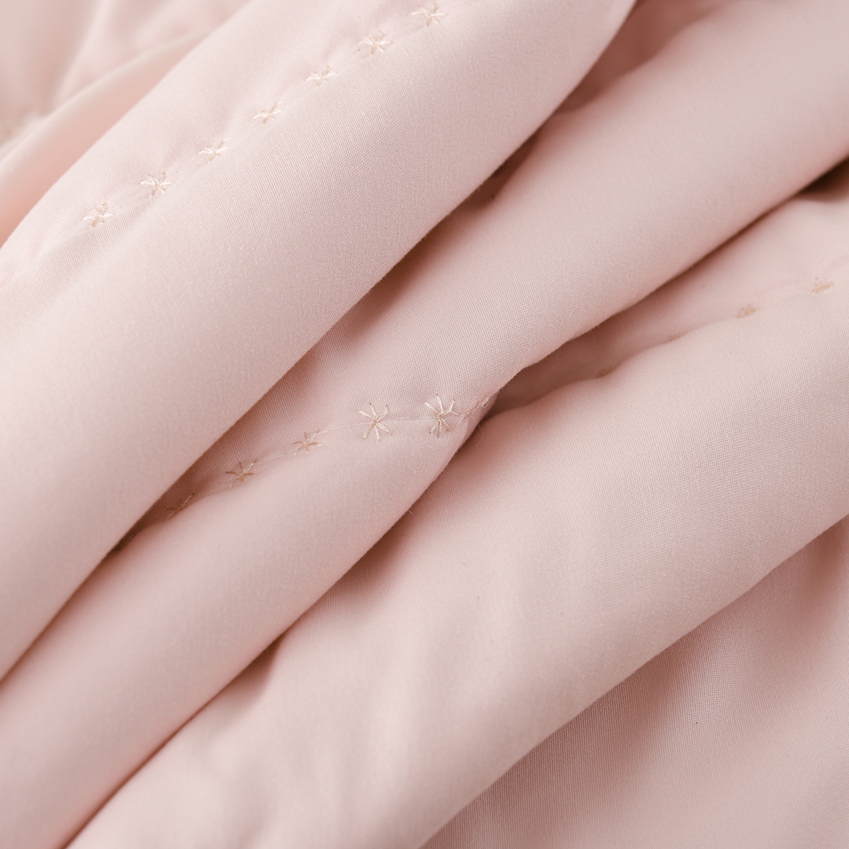 91家纺网 家纺一手货源 找家纺 推推家纺 2026新款水洗棉床盖夏被四件套 蝴蝶-粉色