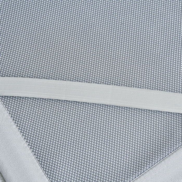 91家纺网 家纺一手货源 找家纺 小牛席业 2026春夏新款【实拍风格】PE凉感小碎花提花冰丝席 抹茶