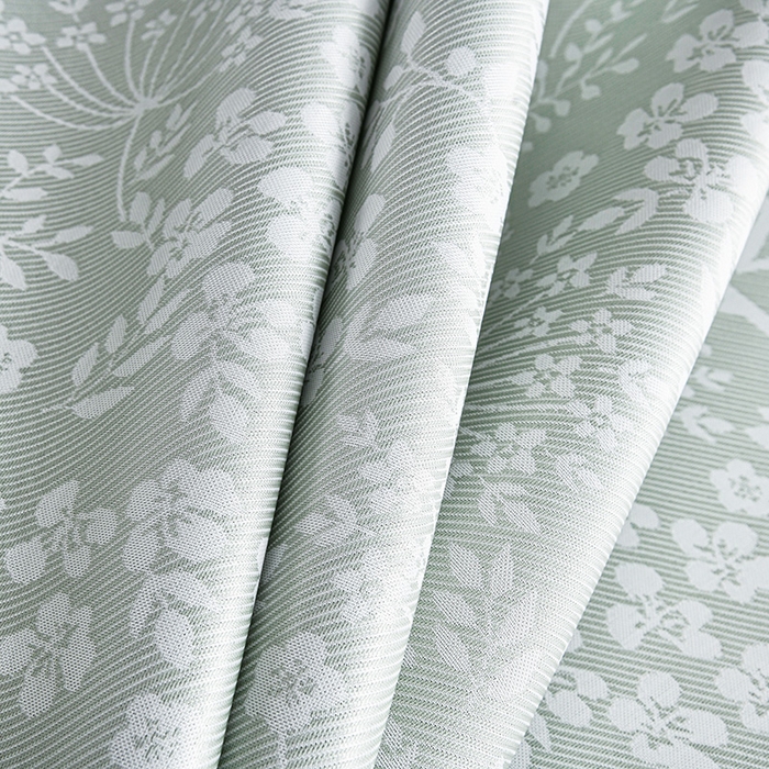 91家纺网 家纺一手货源 找家纺 小牛席业 2026春夏新款【实拍风格】PE凉感小碎花提花冰丝席凉席席子（床笠款） 抹茶