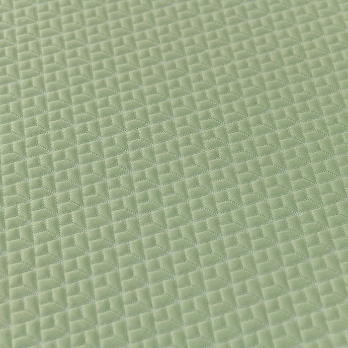 91家纺网 家纺一手货源 找家纺 小牛席业 2026春夏新款天鹅刺绣冷感豆豆席凉席席子系列 天鹅刺绣冷感豆豆席（绿色）