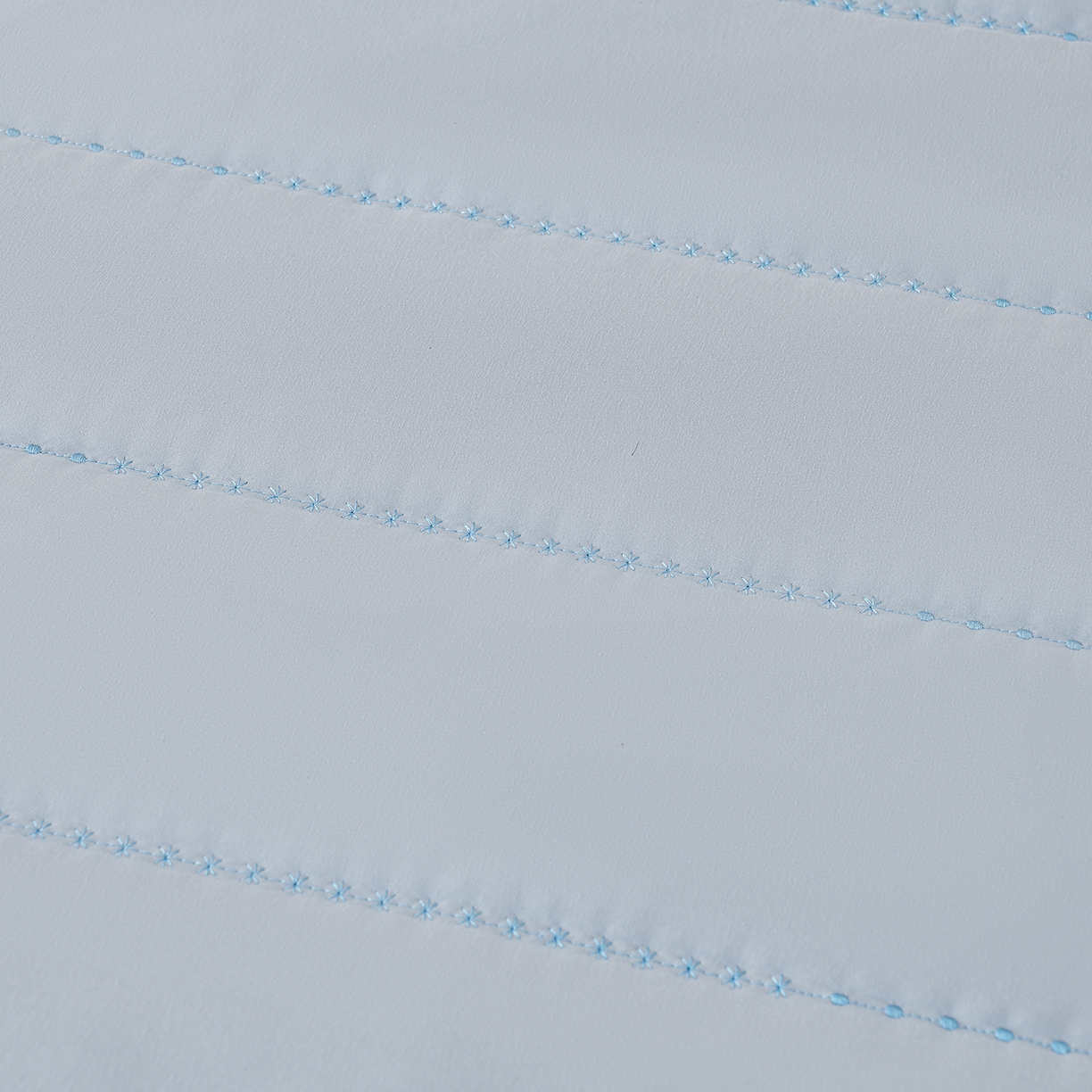 91家纺网 家纺一手货源 找家纺 推推家纺 2026新款水洗棉床盖夏被四件套 蝴蝶-蓝色