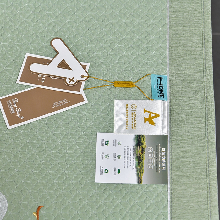 91家纺网 家纺一手货源 找家纺 小牛席业 2026春夏新款天鹅冷感豆豆席系列凉席席子-（床笠款） 天鹅冷感豆豆席系列-（床笠款）绿色