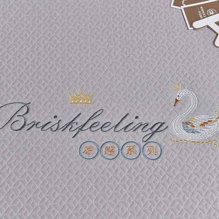 91家纺网 家纺一手货源 找家纺 小牛席业 2026春夏新款天鹅冷感豆豆席系列凉席席子-（床笠款） 天鹅冷感豆豆席系列-（床笠款）米色