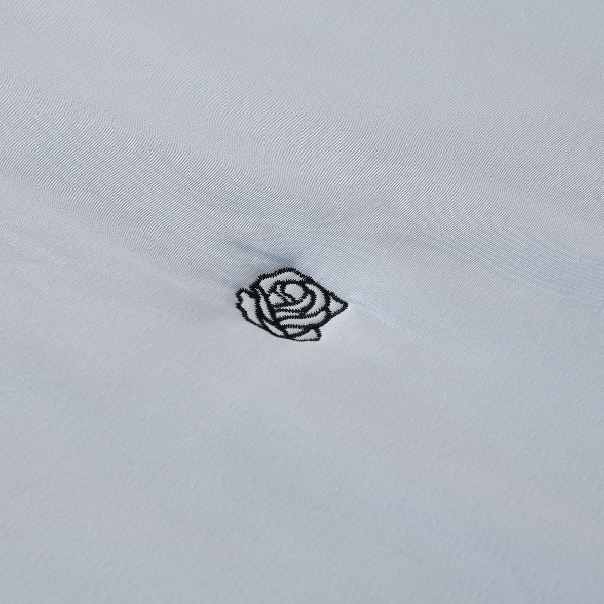 91家纺网 家纺一手货源 找家纺 推推家纺 2026新款水洗棉床盖夏被四件套 玫瑰-蓝色