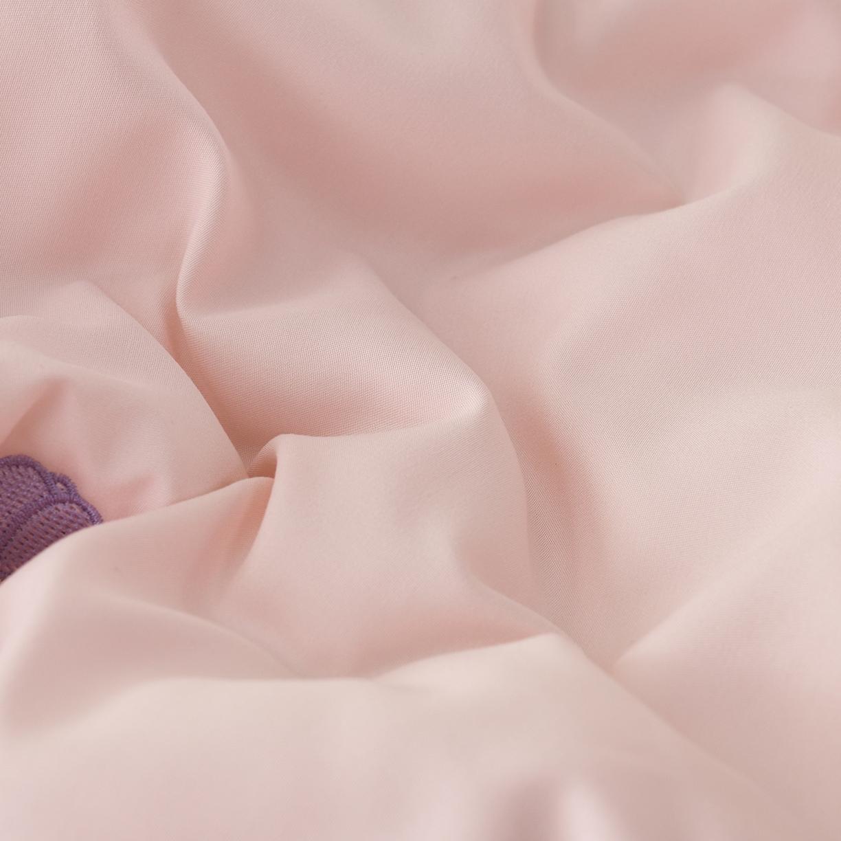 91家纺网 家纺一手货源 找家纺 推推家纺 2026新款水洗棉床盖夏被四件套 郁金香-粉色