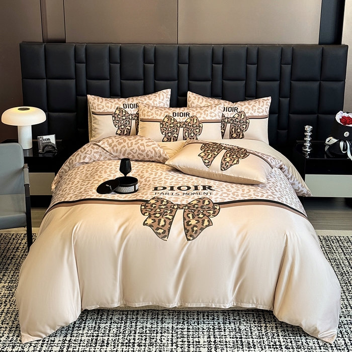 91家纺网 家纺一手货源 找家纺 （总）奥汀洛家纺 2026新款轻奢数码印花冰丝四件套