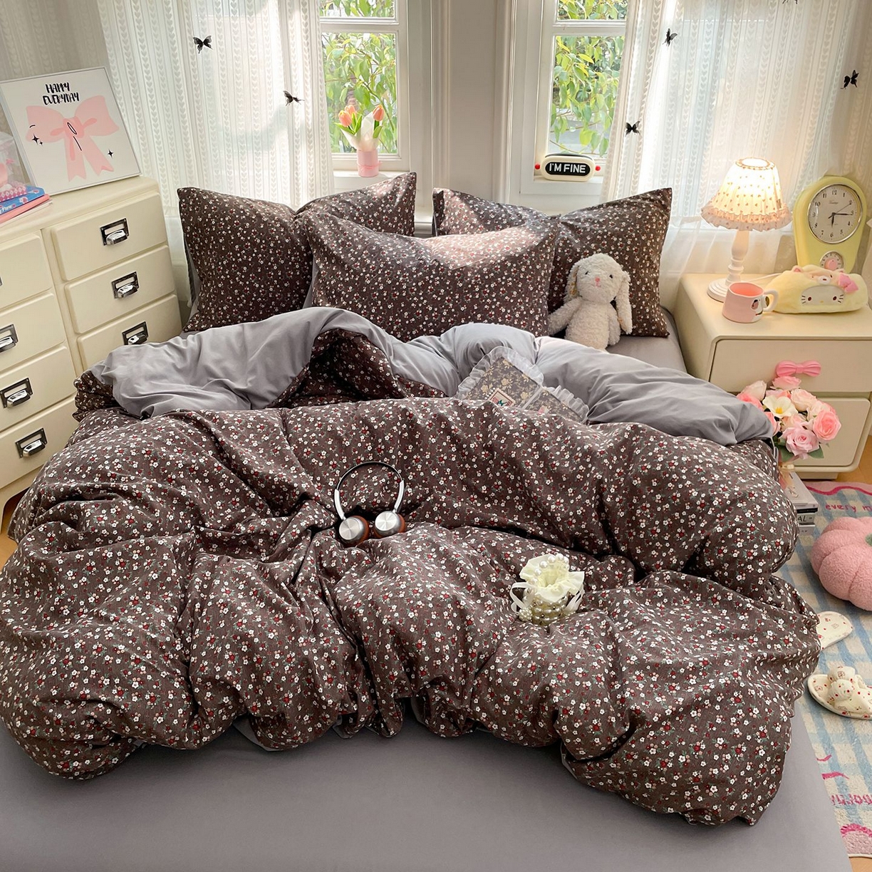 91家纺网 家纺一手货源 找家纺 （总）卡斯诺家纺馆 2026新款古法水洗仿棉四件套（下载文件包含买家秀）