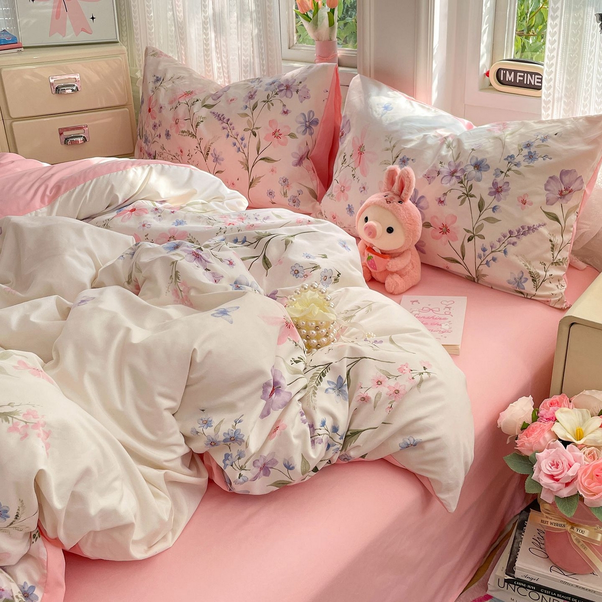 91家纺网 家纺一手货源 找家纺 （总）卡斯诺家纺馆 2026新款古法水洗仿棉四件套（下载文件包含买家秀）