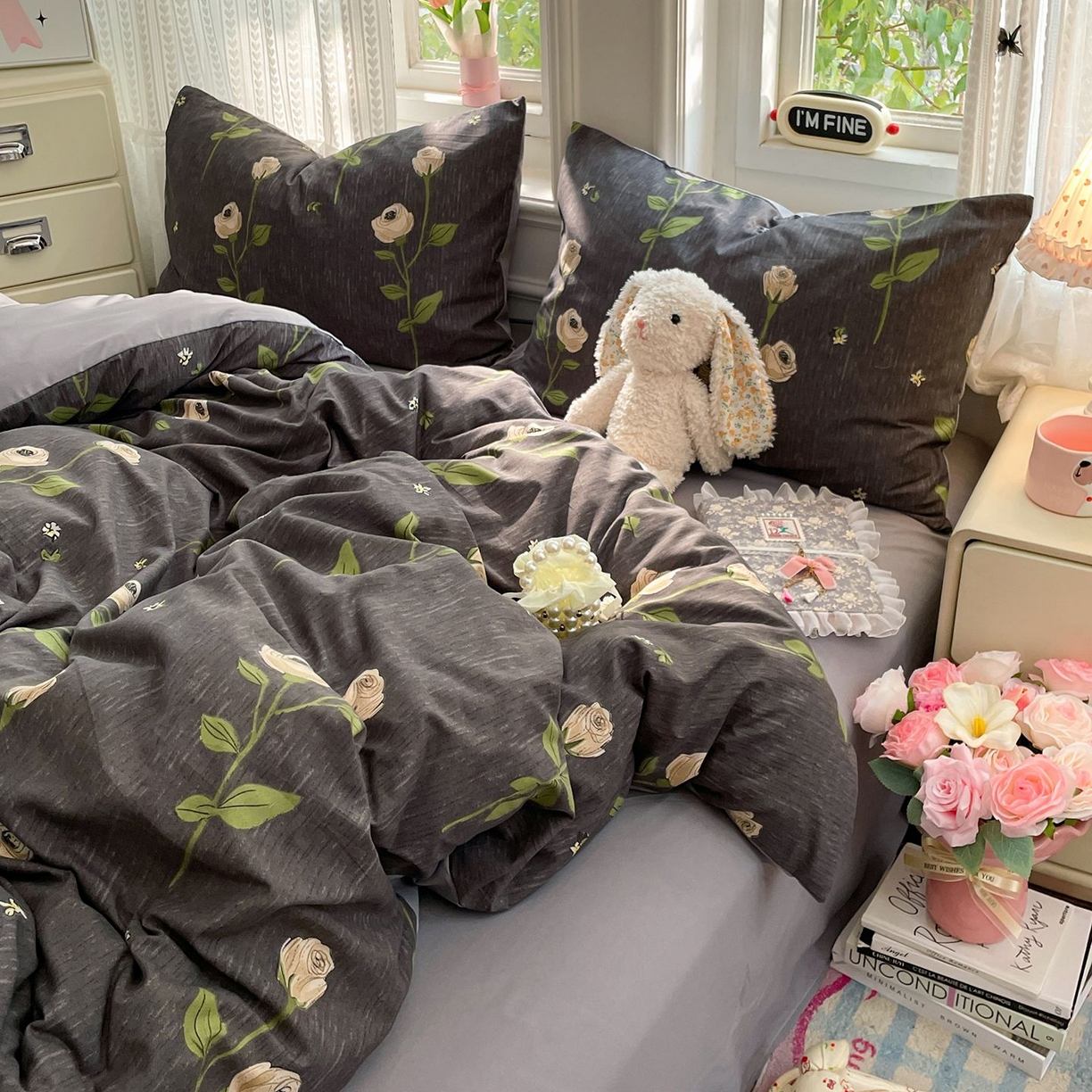 91家纺网 家纺一手货源 找家纺 （总）卡斯诺家纺馆 2026新款古法水洗仿棉四件套（下载文件包含买家秀）