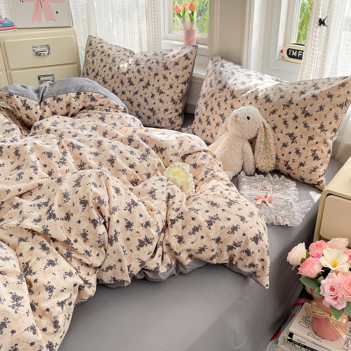 91家纺网 家纺一手货源 找家纺 （总）卡斯诺家纺馆 2026新款古法水洗仿棉四件套（下载文件包含买家秀）