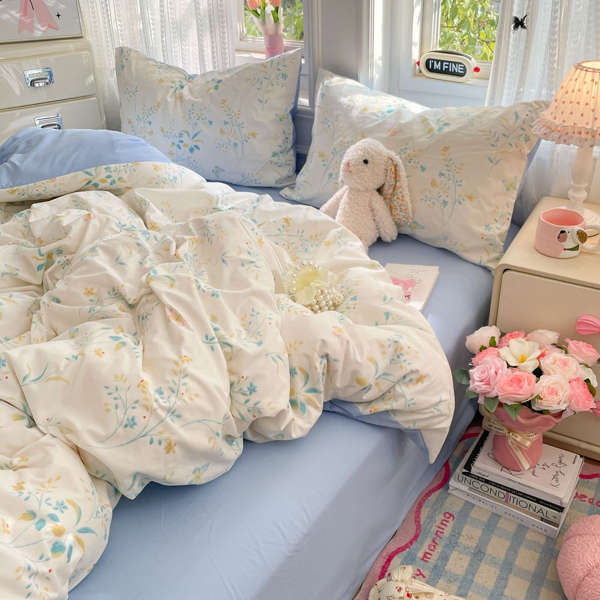 91家纺网 家纺一手货源 找家纺 （总）卡斯诺家纺馆 2026新款古法水洗仿棉四件套（下载文件包含买家秀）