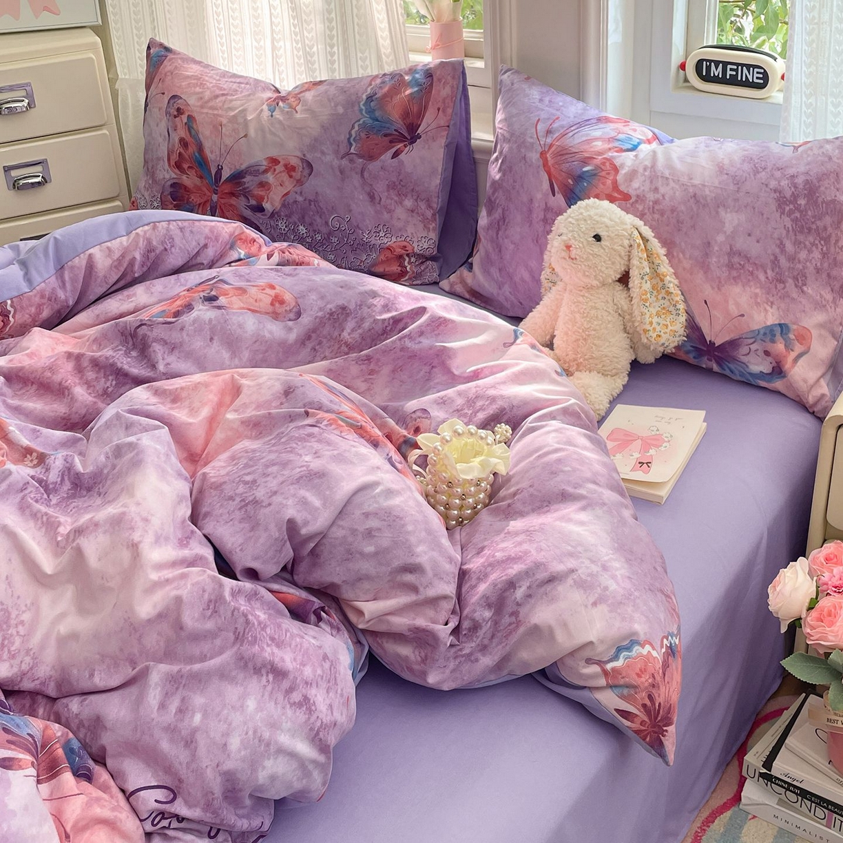 91家纺网 家纺一手货源 找家纺 （总）卡斯诺家纺馆 2026新款古法水洗仿棉四件套（下载文件包含买家秀）